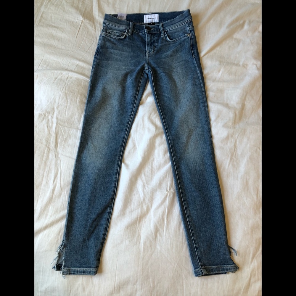 Current/Elliot Original Ankle Stiletto skinny Jean 25